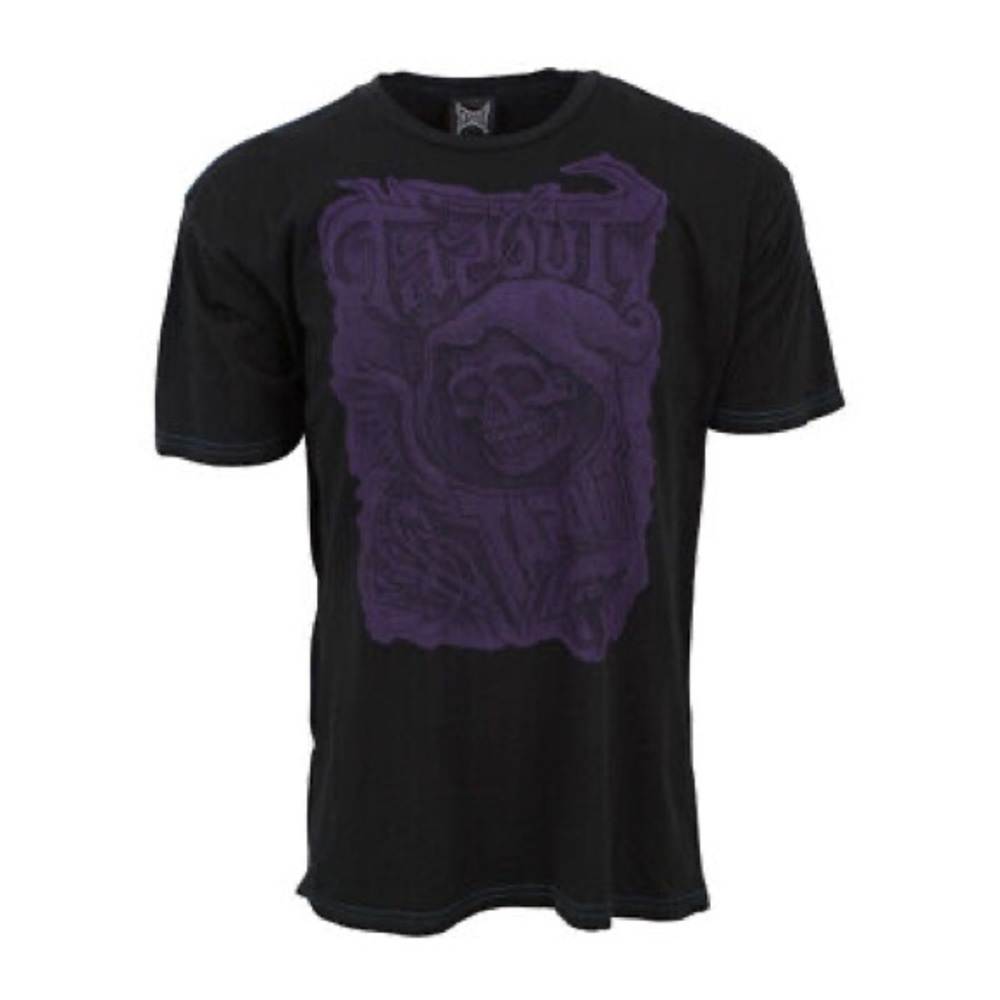 Purple And Black Tapout grim reaper mma shirt OPEN TO OFFERS!